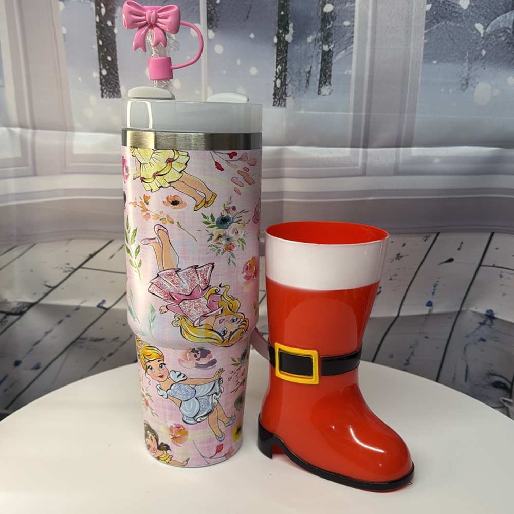 30oz princess tumbler NWOT - Picture 1 of 11